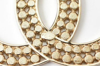 Chanel Brooch Chanel Pin Brooch Coco Mark Rhinestone Gold