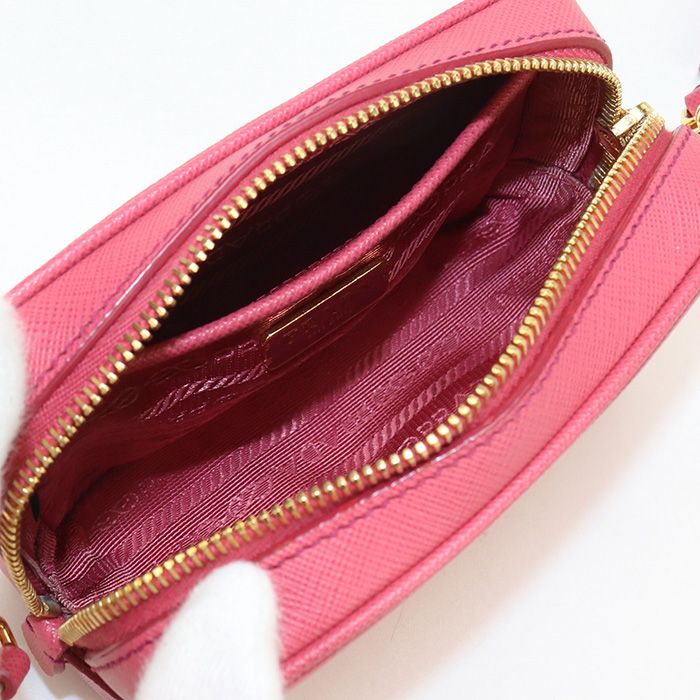 Prada 1n1674 Crossbody Shoulder Bag Leather Women