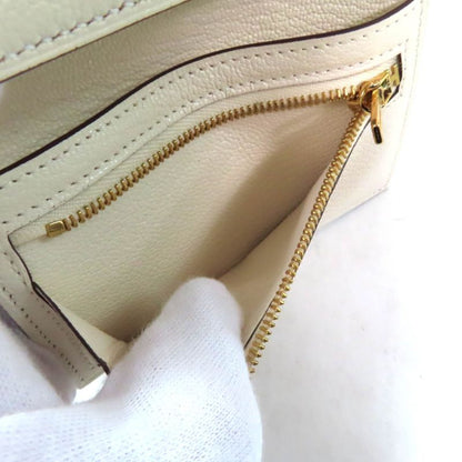 Hermes Bearn Combine Nata Gold Hardware H Logo Hardware Compact Wallet Chevre