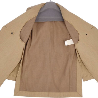Hermes Coat 2024ss Serie Buttons Cotton Gi