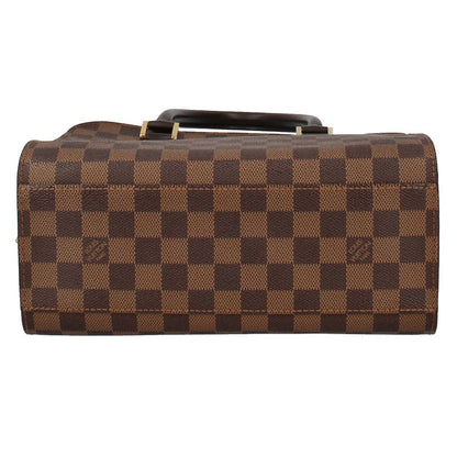 Louis Vuitton Triana N51155 Damier Ladies Handbag Brown Excellent Condition