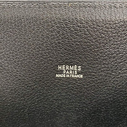 Hermes Handbag Escapada Black Silver Hardware