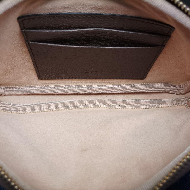 Gucci Ophidia Brown X Green X Red PVC Coated Canvas X Leather 598664