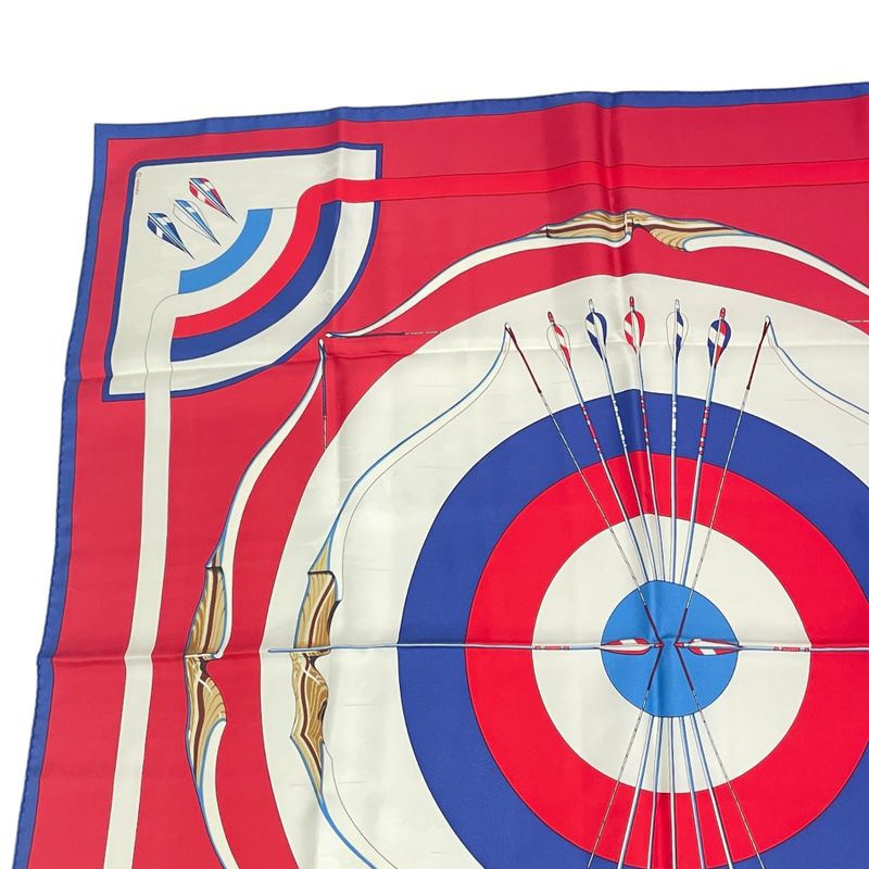 Hermes Carré 90 Silk Scarf ARCS EN CIEL Multicolor