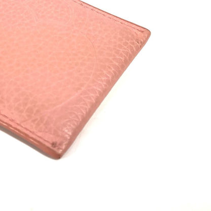 Tiffany & Co Card Case Return To Heart Leather Pink