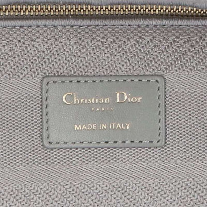 Christian Dior M0565orey Lady Dior D-lite Medium Cannage Canvas Handbag Women