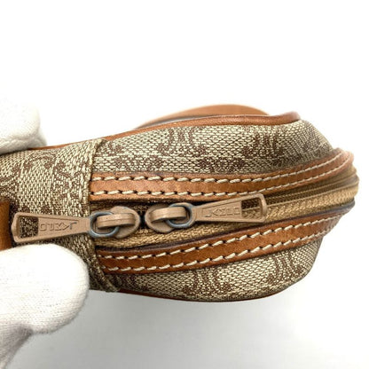 Celine Crossbody Shoulder Bag Vintage Beige Pvc/leather Ladies High Brand