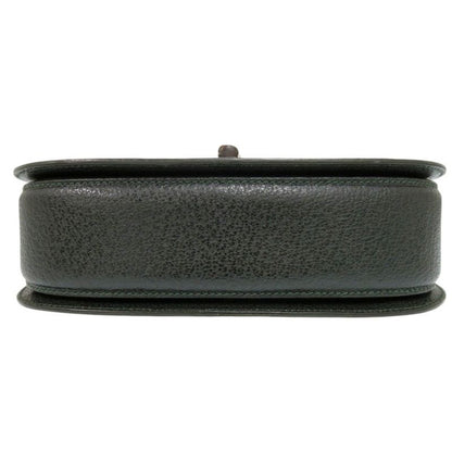 Gucci Bamboo 000 29 0633 Leather Green 2-way Handbag Green 0884 Gucci