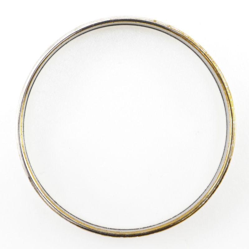 Hermes Emile PM Cloisonne Sun Moon And Stars Metal White Ladies 19.0g Bangle