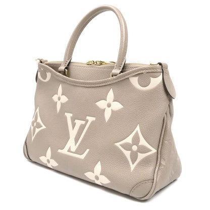 Louis Vuitton Bicolor Trianon PM 2way Shoulder Bag Monogram Empreinte Beige