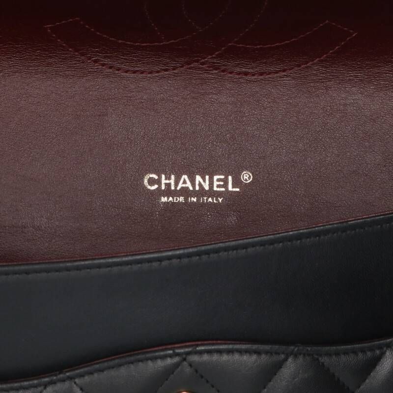 Chanel Matelasse 34 Coco Mark Lamb Skin Chain Shoulder Bag Men's