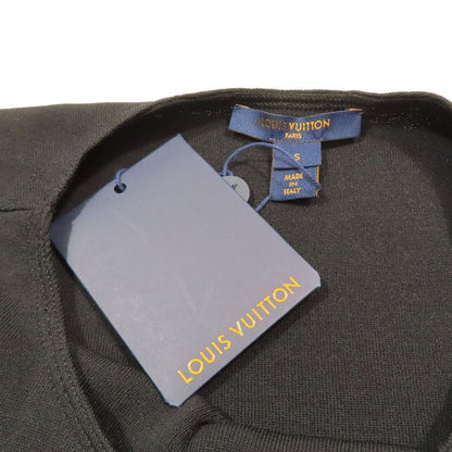 Unused 23ss Louis Vuitton Sleeveless Dress Logo Plate Modified Pullover S Black