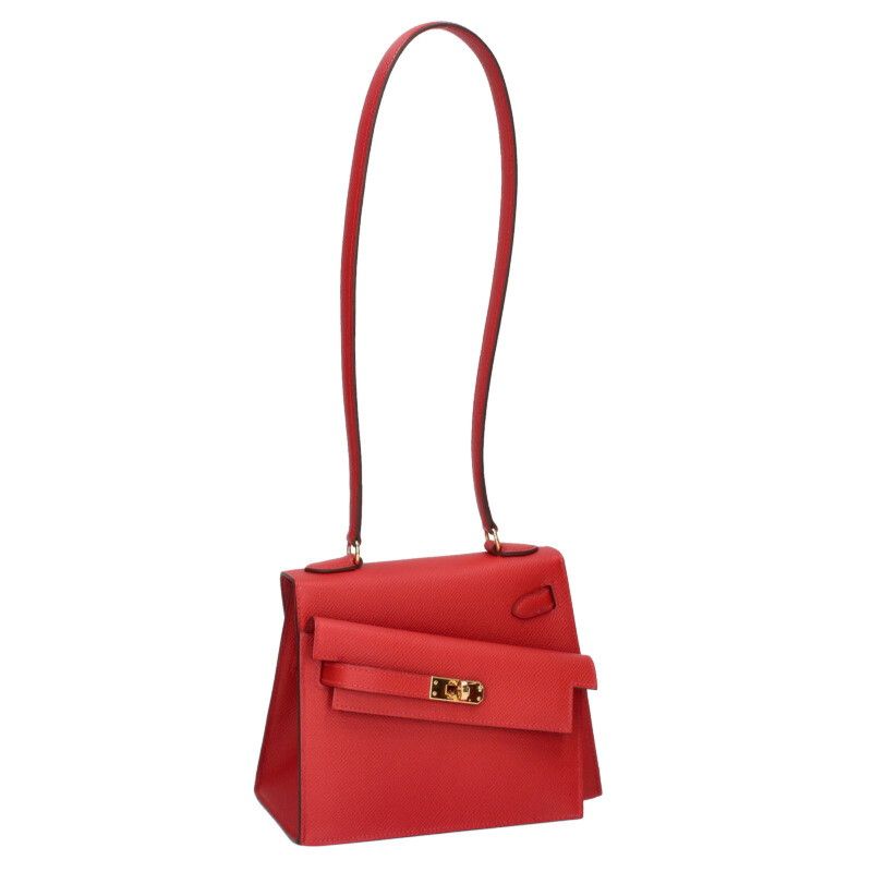 Hermes Mini Kelly None Order U Engraved Ghardware Leather Handbag Women