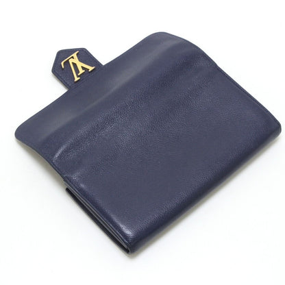 Louis Vuitton Bifold Long Wallet Portefeuille Lock Me M60861 Navy