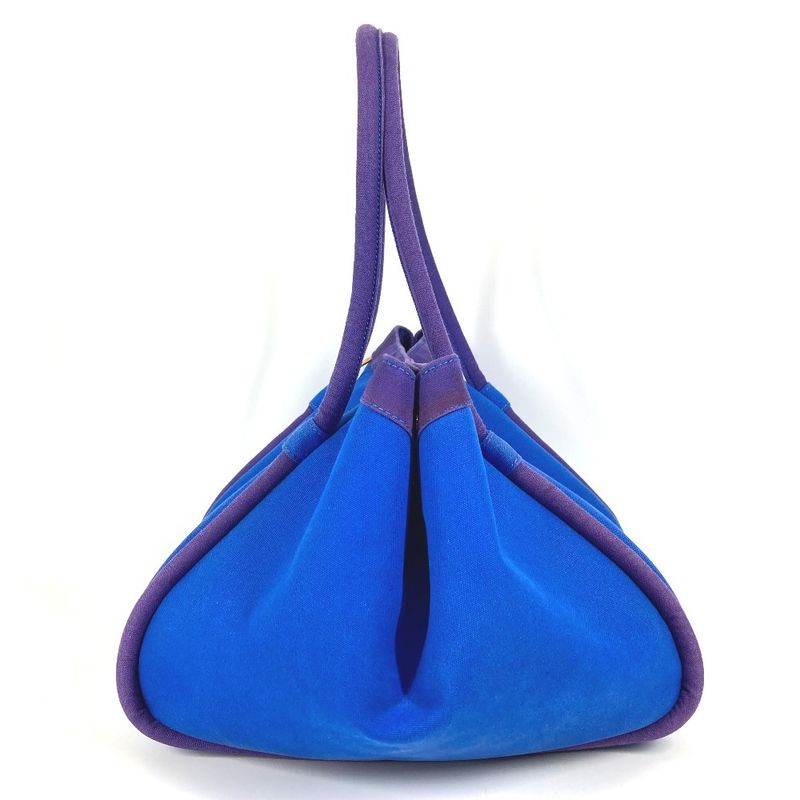 Hermes Handbag Sac Baga GM Sac Baga GM Canvas Blue