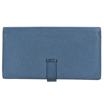 Hermes Bearn Soufflé Y Engraved Ghardware Leather Wallet Men's