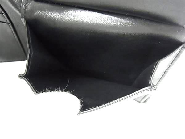 Bottega Veneta Intrecciato Leather Bifold Wallet Coin Purse Black