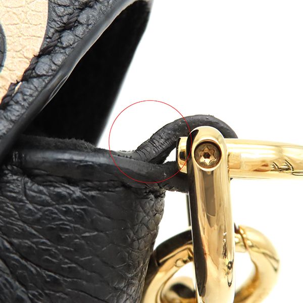 Louis Vuitton 2way Bag Favorite Nm Monogram Giant Black and Beige Gold Hardware