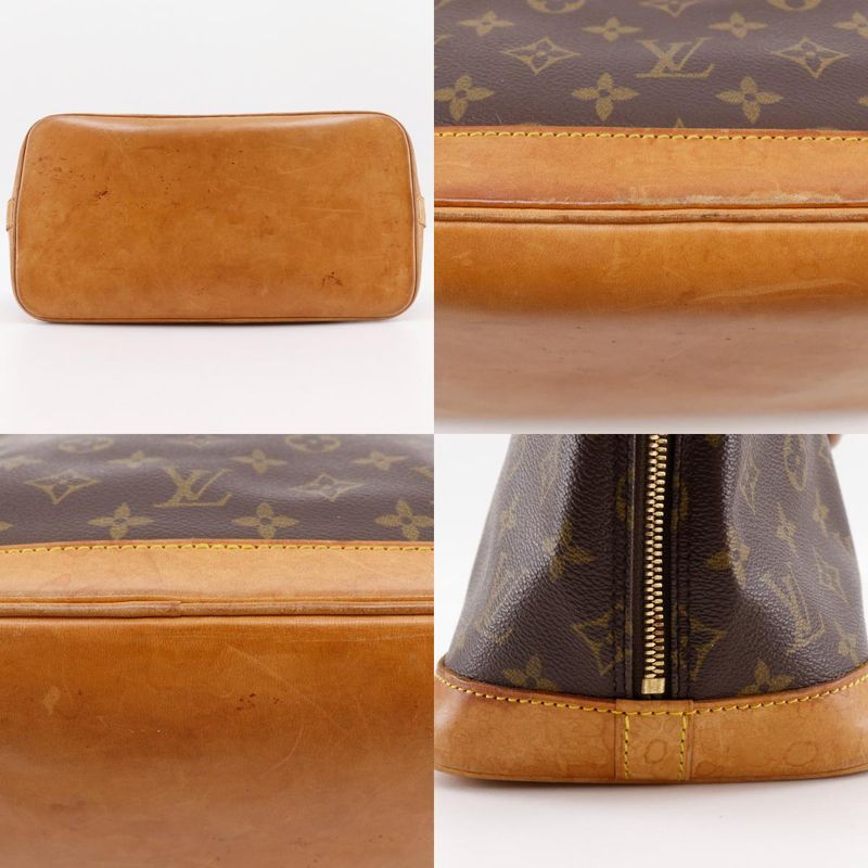 Louis Vuitton Alma M51130 Monogram Canvas Brown Vi0936 Ladies Handbag