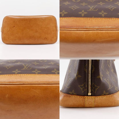 Louis Vuitton Alma M51130 Monogram Canvas Brown Vi0936 Ladies Handbag