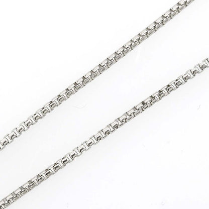 Finished Celine Necklace Pt850/900 Diamond D0.20 Ruby R0.02 Approx 12.4g