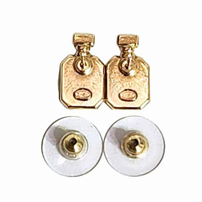 Chanel Perfume Bottle Motif C25 Branded Accessories Earrings Ladies