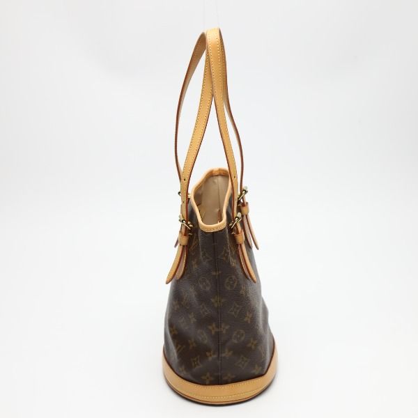 Louis Vuitton M42238 Monogram Tote Bag Bucket PM Handbag Louis Vuitton Brown