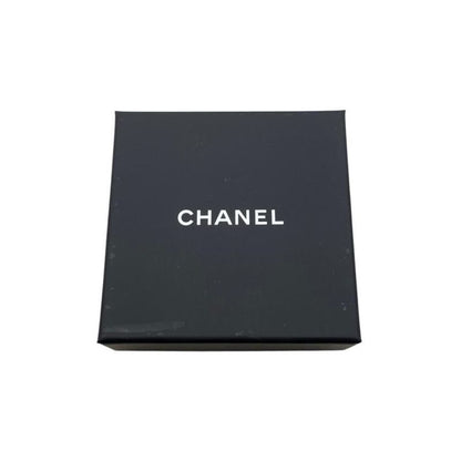 Chanel Brooch Coco Mark Abc335 A24c Square Rhinestone Gold Black Chanel