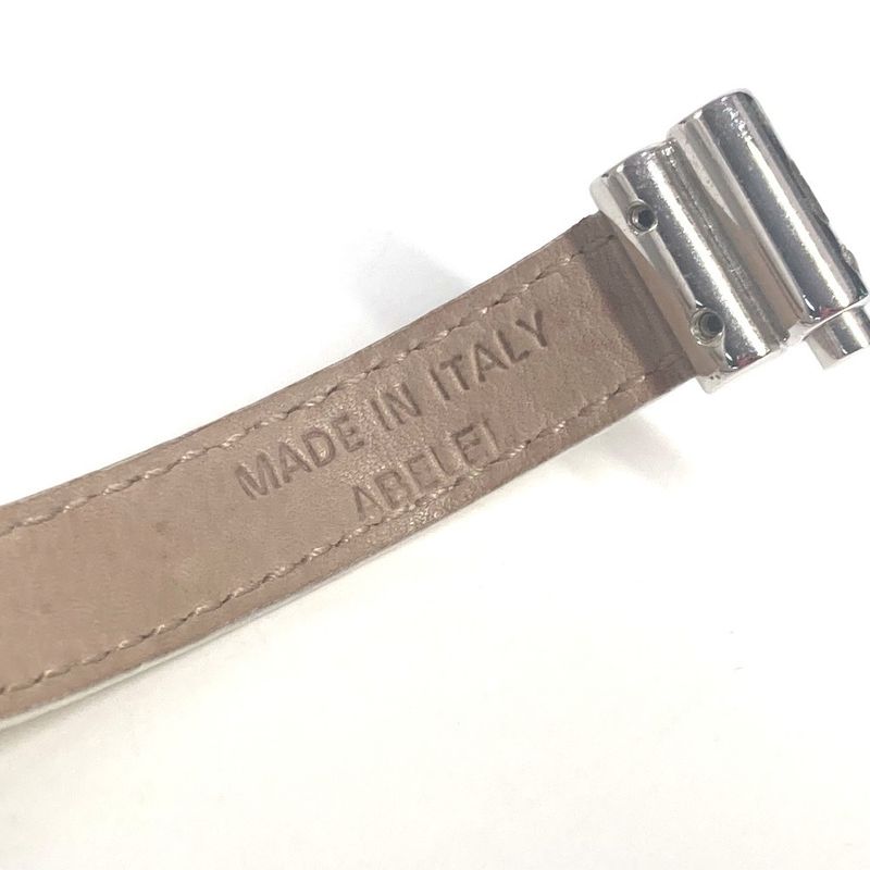 Bvlgari Bracelet Bvlgari Logo Double Coiled Leather Beige