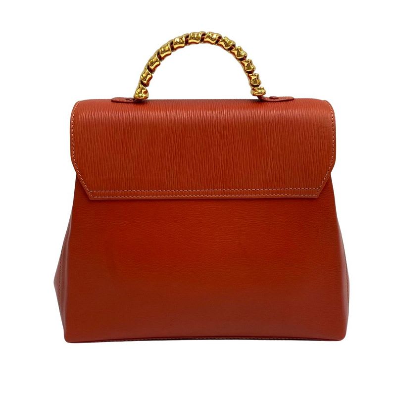Loewe Logo Velazquez Twist Handle Leather