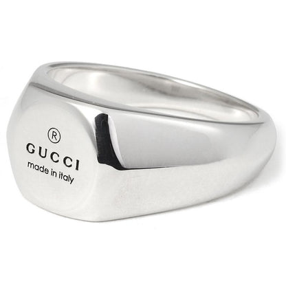 Gucci Ring Trademark Silver