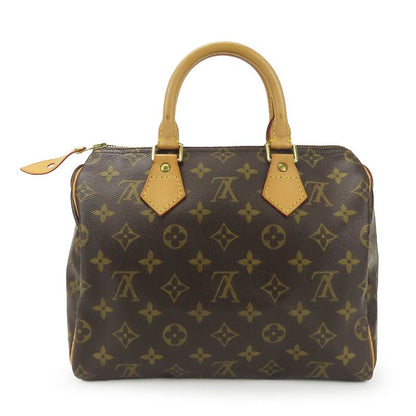 Louis Vuitton Handbag Speedy 25 M41528 Monogram Brown Gold Hardware Mini Boston