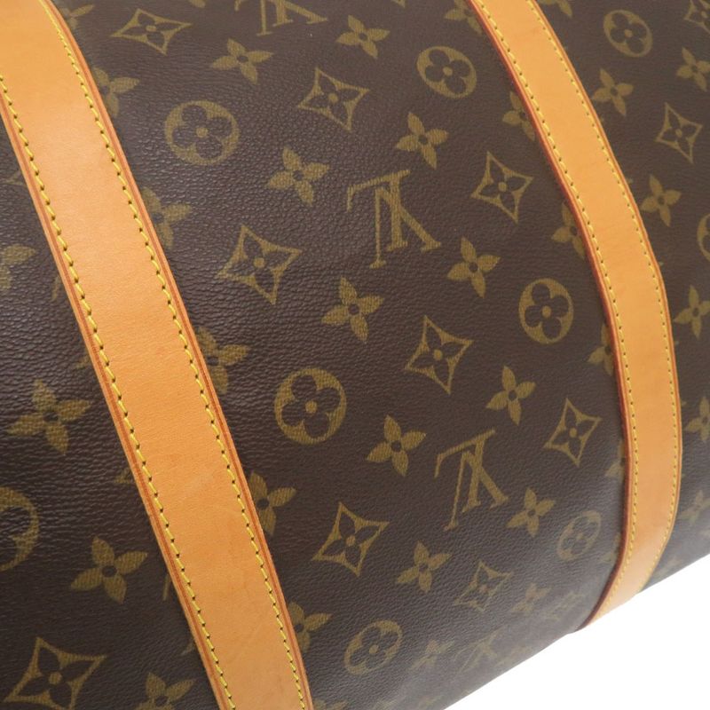 Louis Vuitton Keepall Bandoliere 60 Monogram M41412 Boston Bag LV 0665 Louis