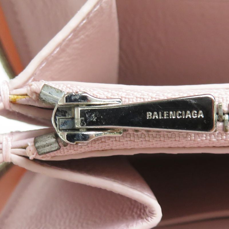 Balenciaga Round Zipper Long Wallet