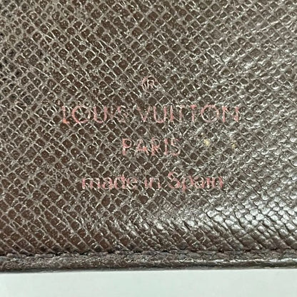 Louis Vuitton Damier Portefeuille Marco Folded Wallet N61675 Ebène (brown) Made