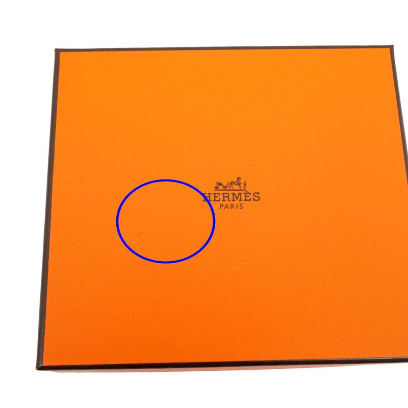 Hermes Small Box Mosaic 24 Gold White Pottery Accessories Others