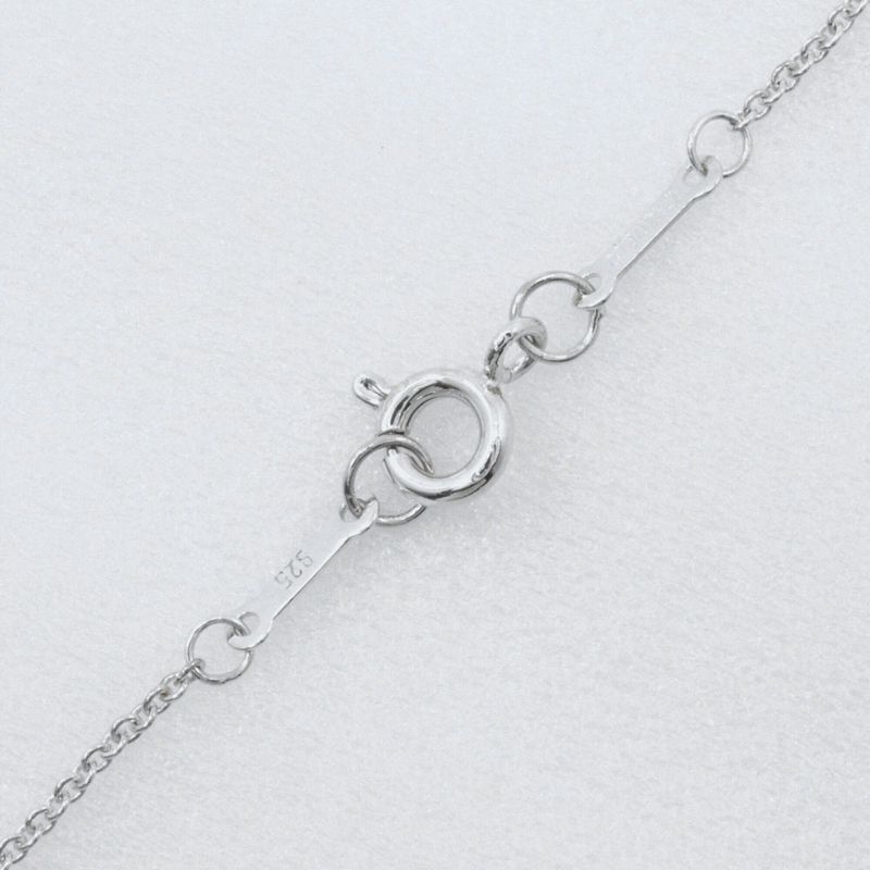 Tiffany & Co Open Heart Elsa Peretti 925 Silver Ladies 2.4g Necklace