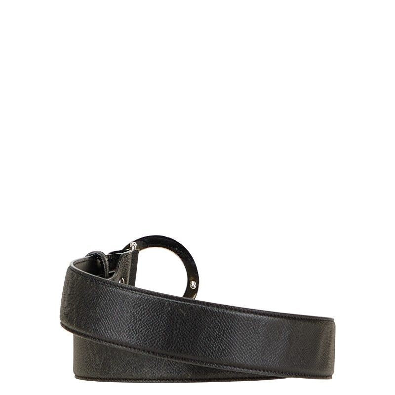 Bulgari Bulgari Black Silver Leather Men's Bvlgari