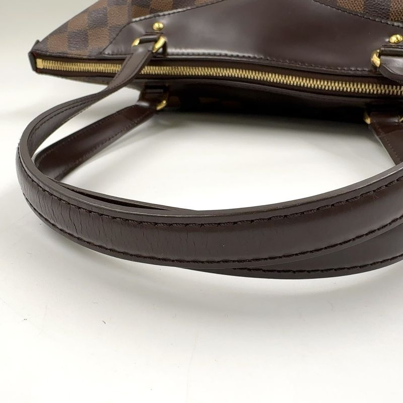 Louis Vuitton Westminster GM Damier Ebene Damier Ebene Leather × PVC Brown Tote