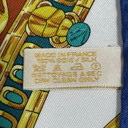 Cartier Scarf Silk Blue