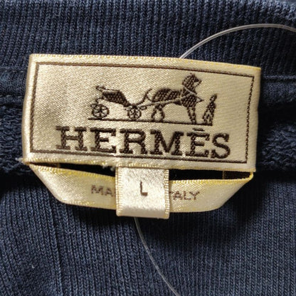 Hermes Trainers Size L Men - Dark Navy And Blue Short Sleeves