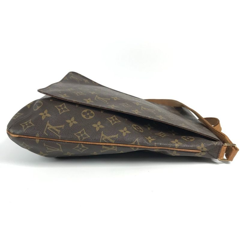 Louis Vuitton Shoulder Bag Musette M51256 Monogram Canvas Brown