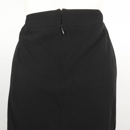 Chanel P24940v08903 Wool Black Women's Skirt