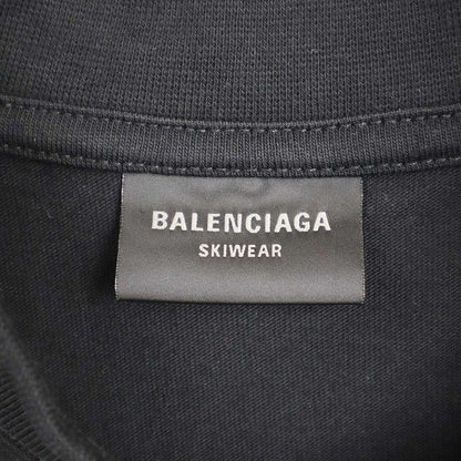 Balenciaga Logo Embroidery T-Shirt 802038 Tmva5 Black XS