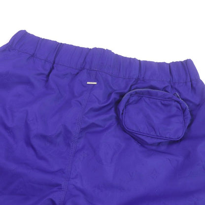 Louis Vuitton 22AW 1a5d5u 3D Pocket Monogram Boardshorts Swim Shorts Navy M