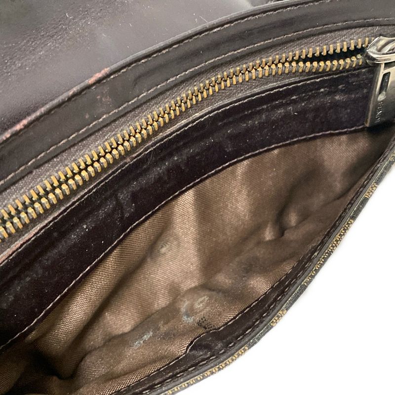 Fendi Long Wallet Zucca Pattern 8m0009 Beige And Black