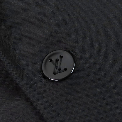 Louis Vuitton 23AW Wool Monogram Allover Pattern Single Tailored Jacket Black
