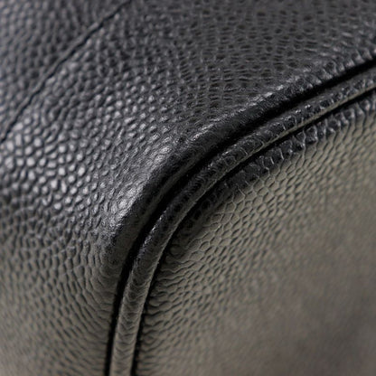 Chanel Vanity A01998 Caviar Skin Black Ladies Handbag