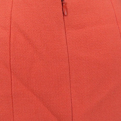 Chanel Skirt Wool Coral Pink Tight Skirt No Slit Apparel Women Ladies Women