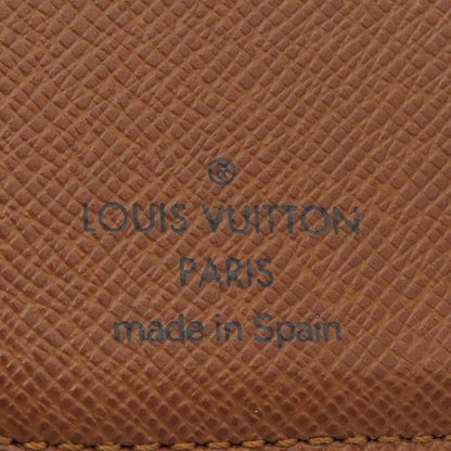 Louis Vuitton Bifold Wallet Compact Zip Monogram Canvas Monogram Gold Hardware